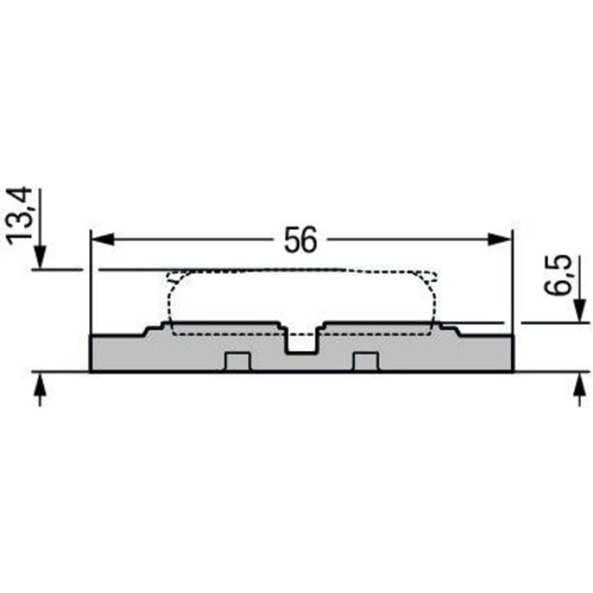 5 stk HOLDER F/1 INLINE U/AFL SKRUE