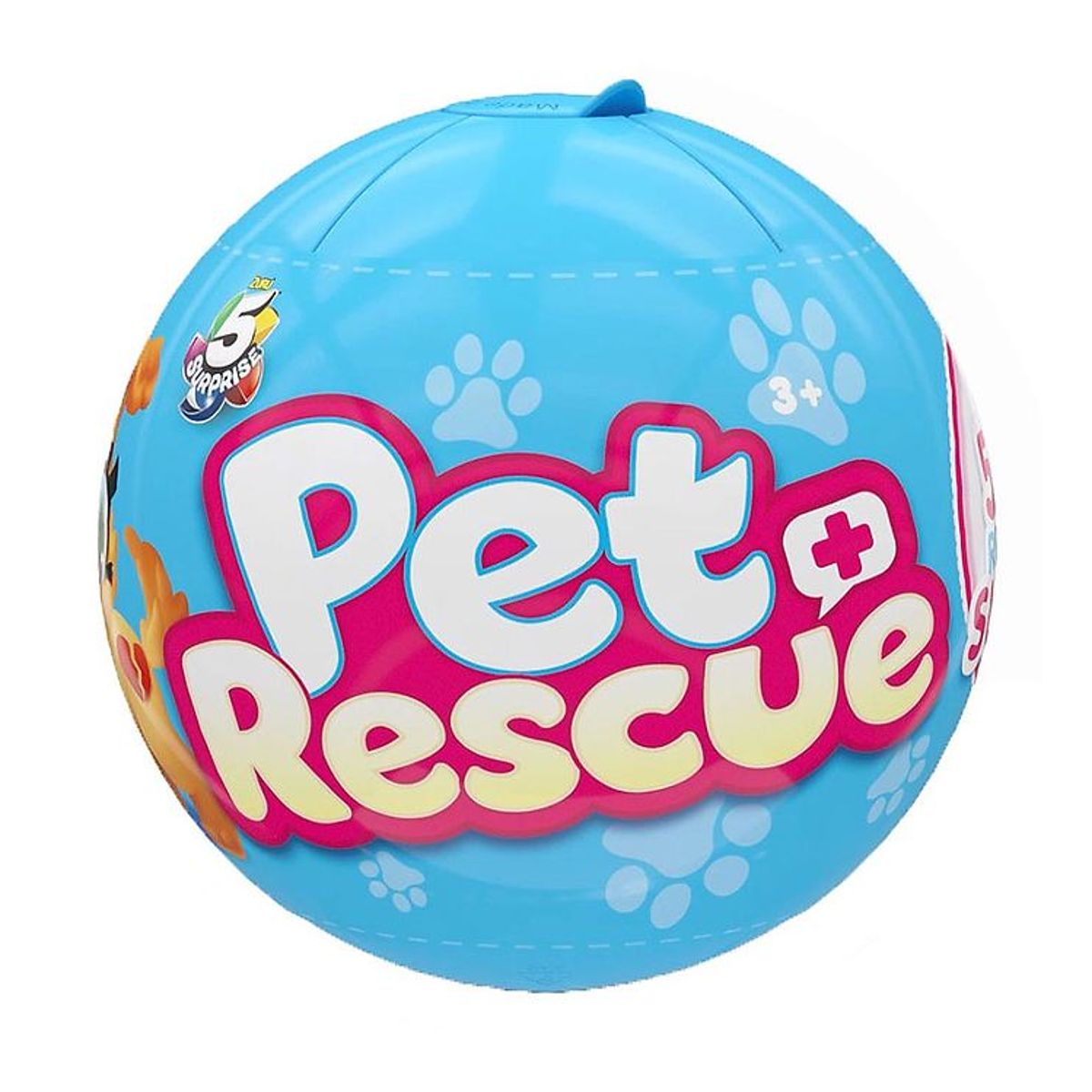 5 Surprise Kugle m. Overraskelse - Pet Rescue