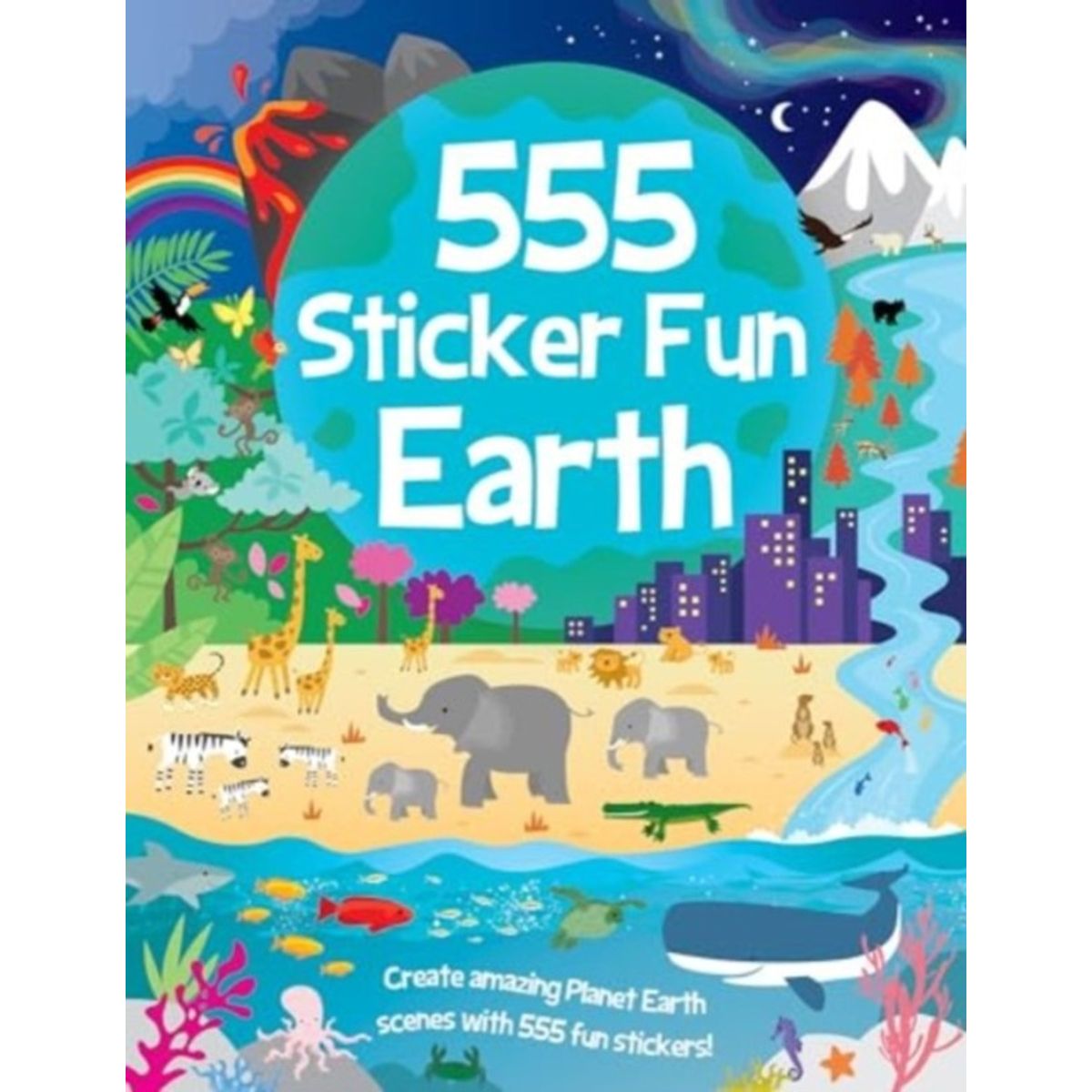 555 Sticker Fun - Earth Activity Book