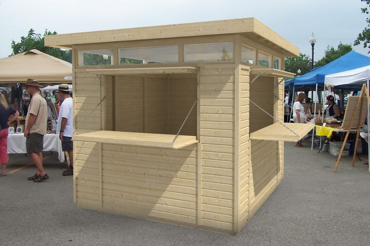 6,6 M² SALGSBOD - KIOSK E