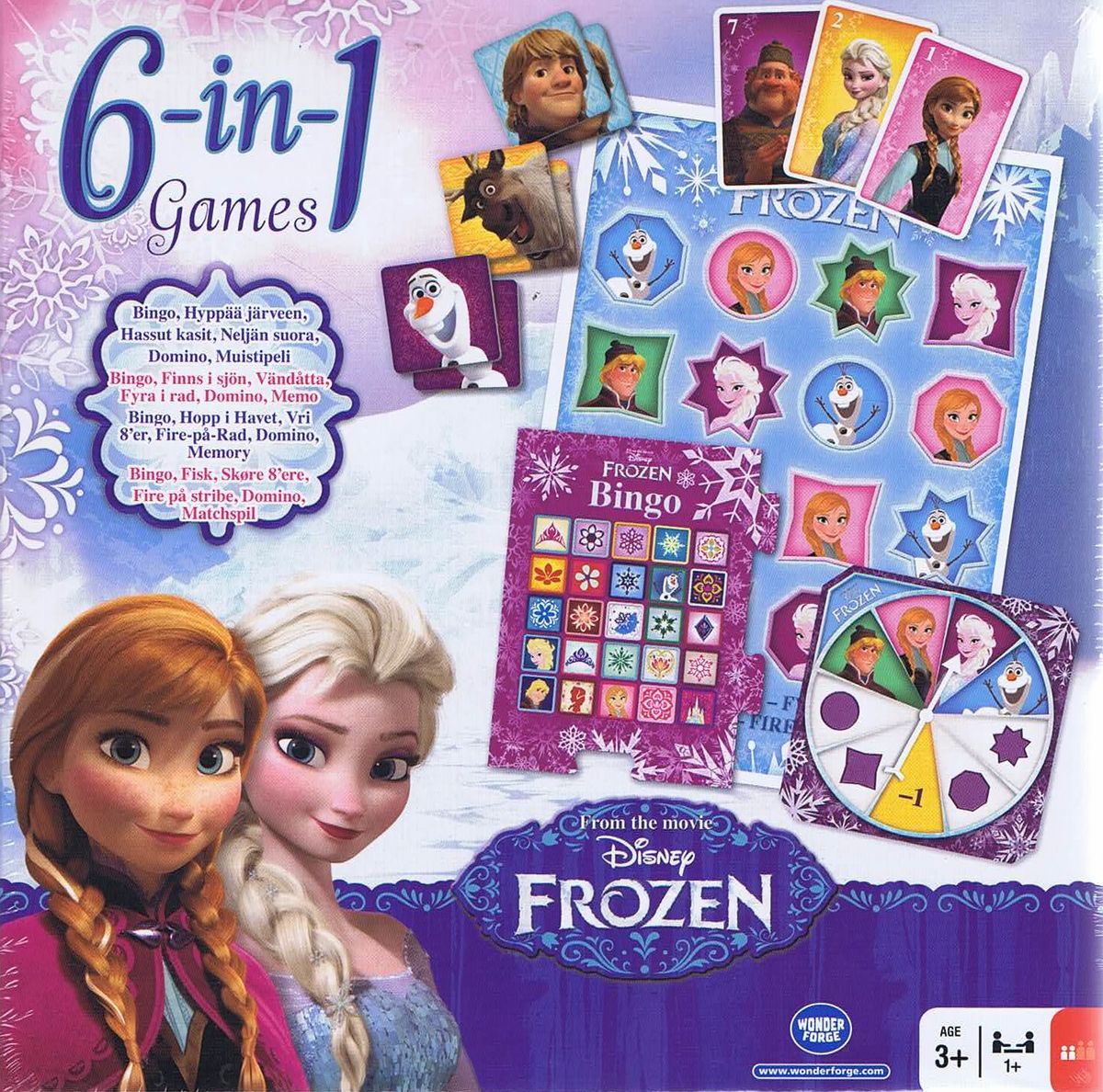 6-in1 games, Frozen