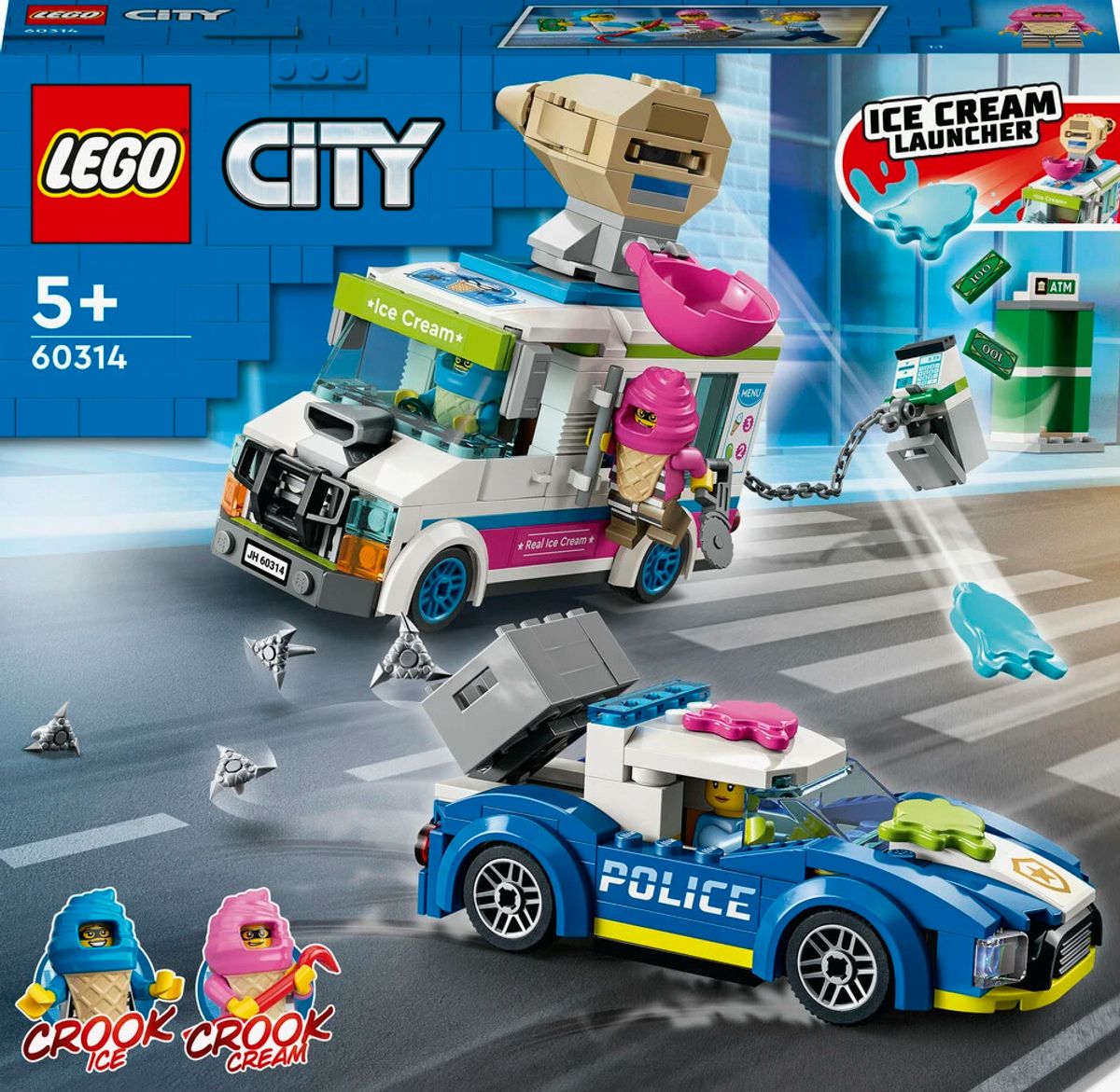 60314 LEGO City Politijagt med isbil