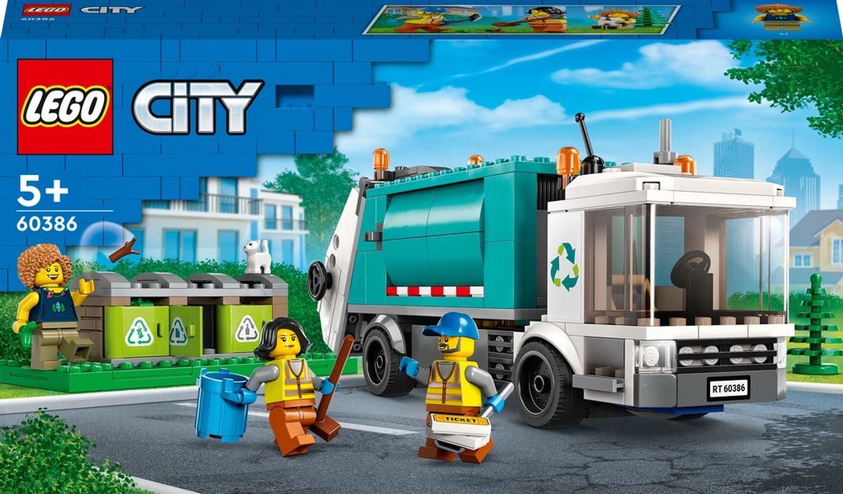 60386 LEGO City Great Vehicles Affaldssorteringsbil