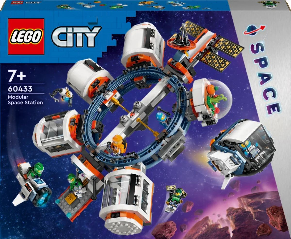 60433 LEGO City Space Modulopbygget rumstation