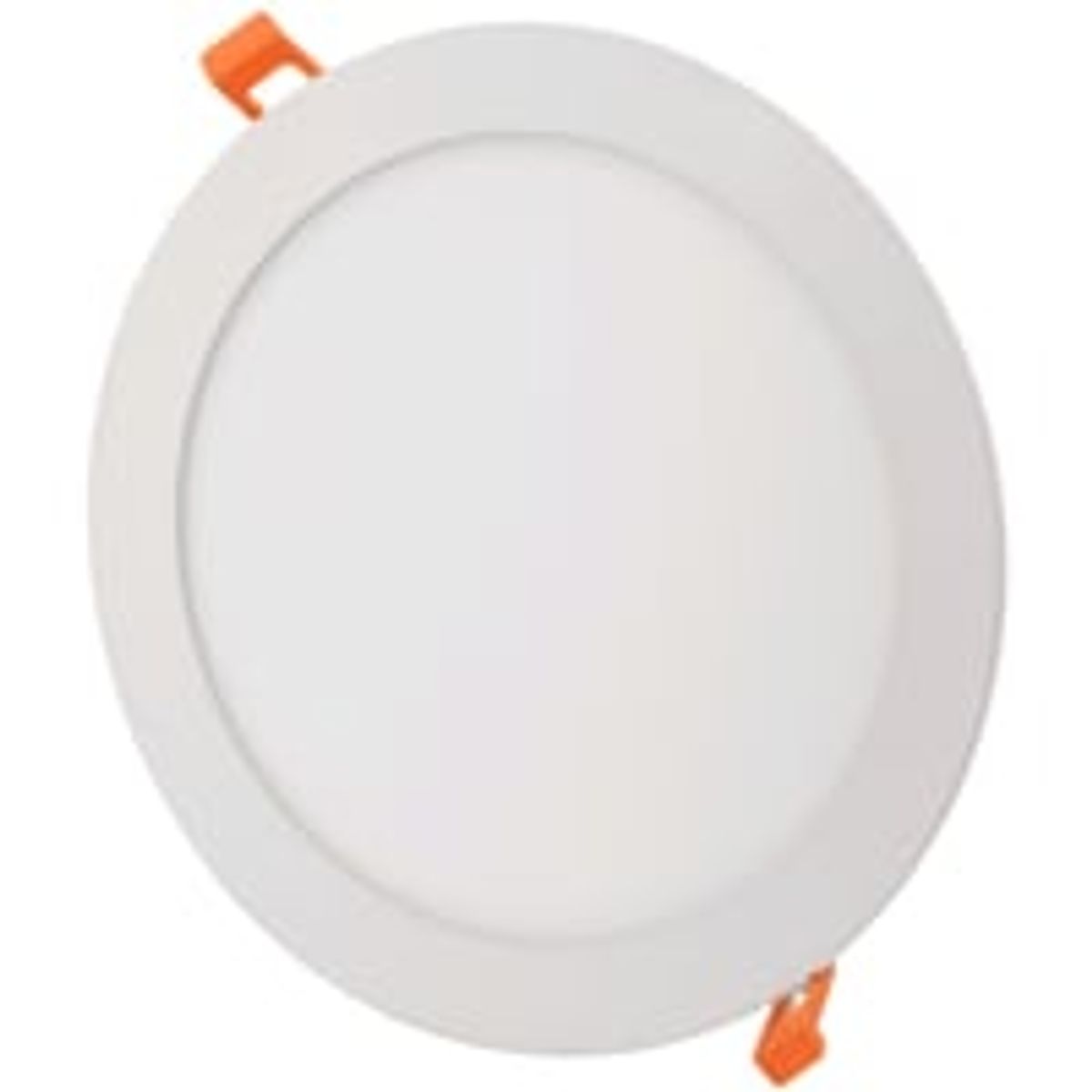 6W LED indbygningspanel - 11 cm hul, 12 cm ml, 230V - Erstattes 35W, 410lm, RA80