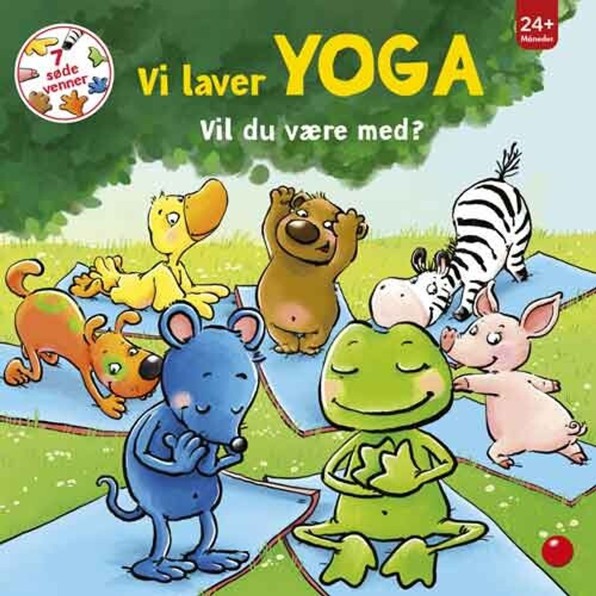 7 Søde Venner: Vi Laver Yoga - Diverse - Bog