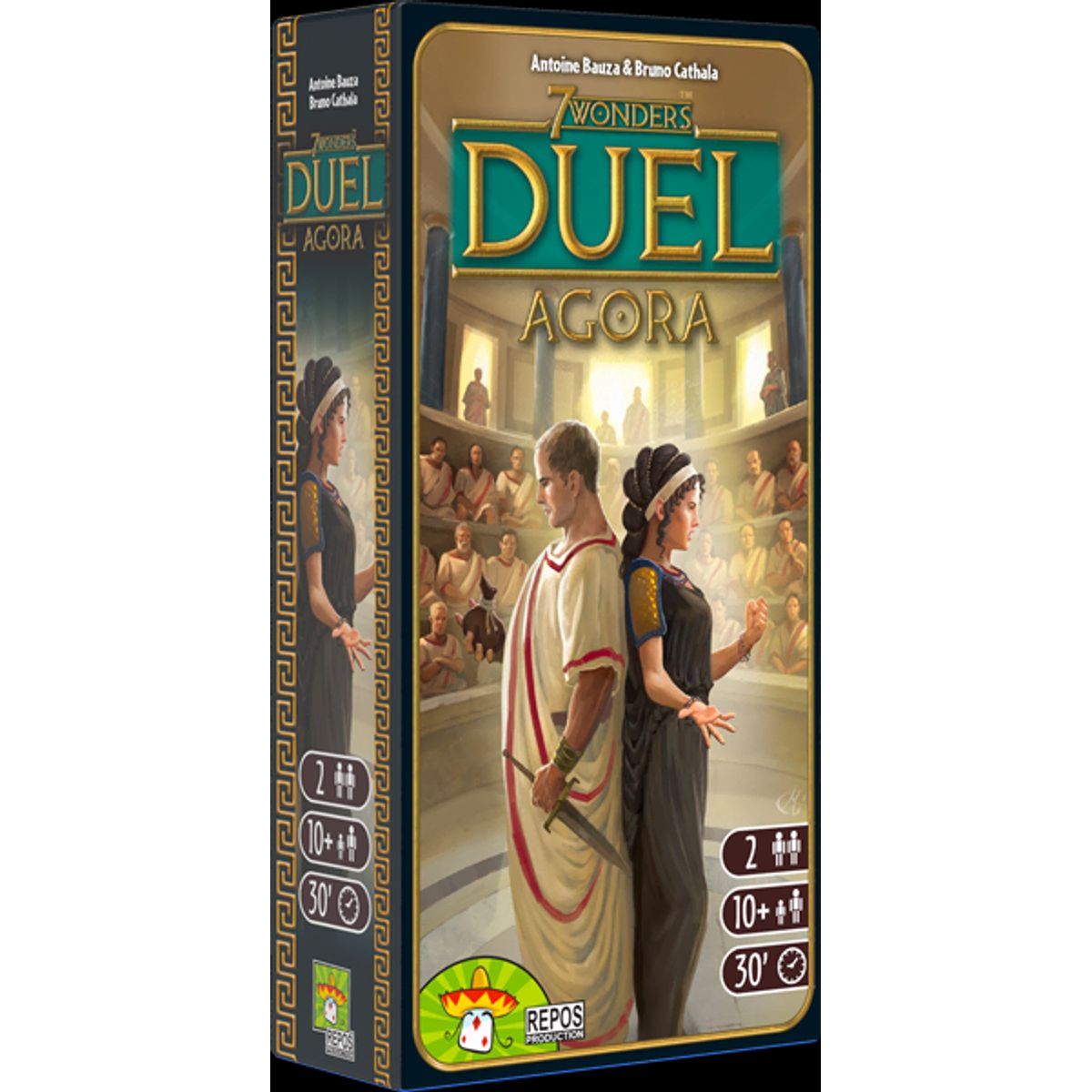 7 Wonders Duel Agora Expansion - Dansk