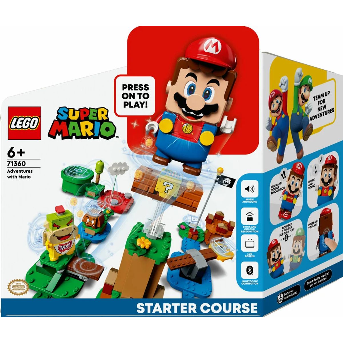 71360 LEGO Super Mario Eventyr med Mario startbane