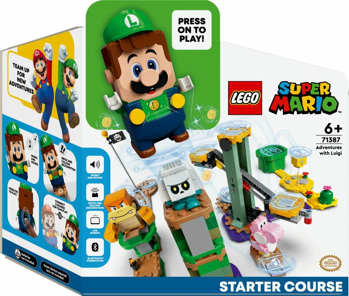 71387 LEGO Super Mario Eventyr med Luigi - startbane