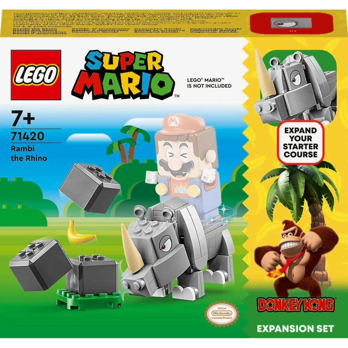 71420 LEGO Super Mario Næsehornet Rambi - udvidelsessæt