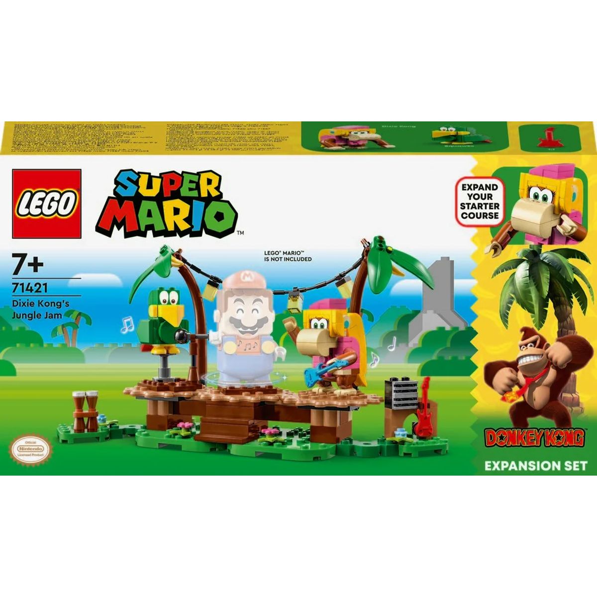 71421 LEGO Super Mario Dixie kongs Jungle Jam - udvidelsessæt