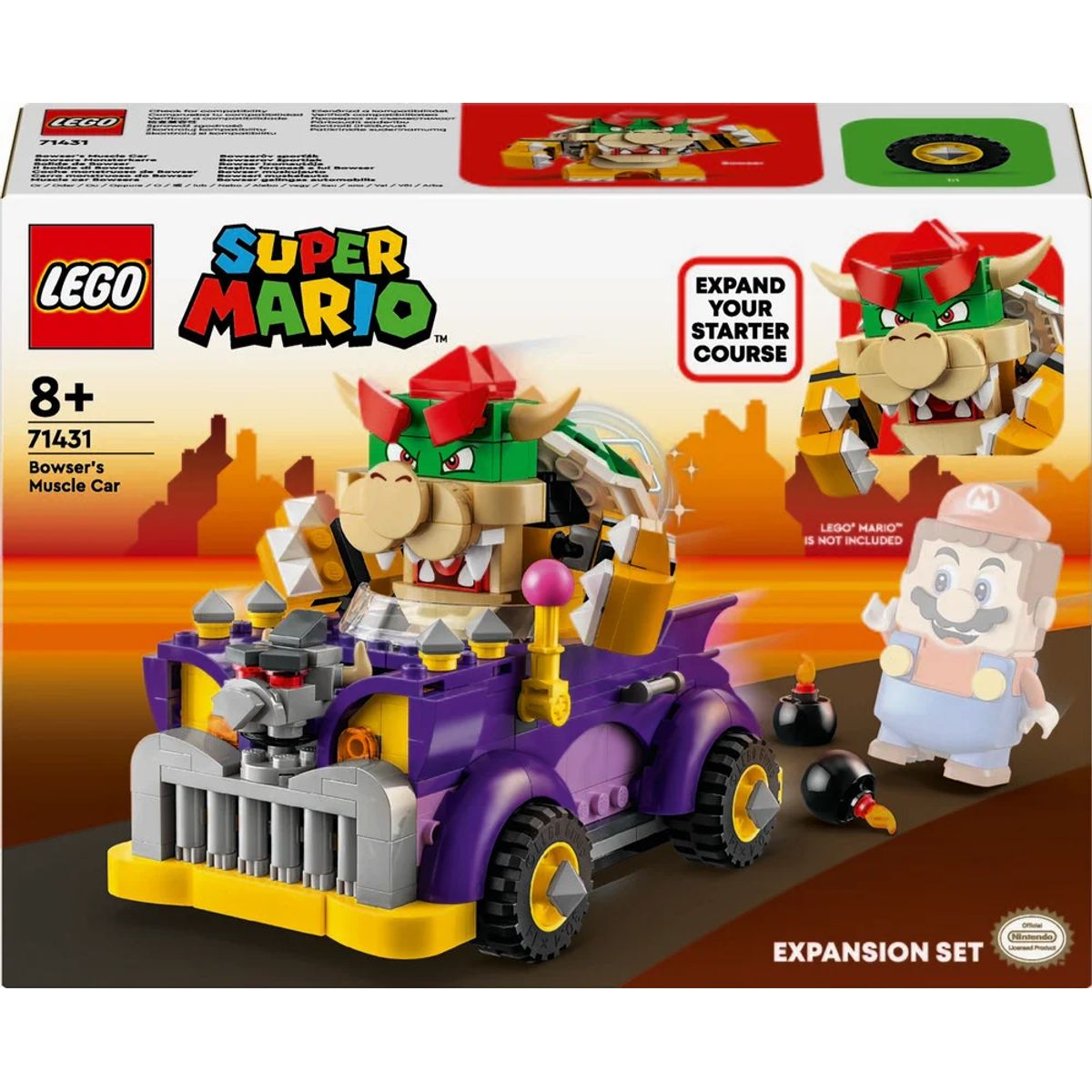 71431 LEGO Super Mario Bowsers muskelbil - udvidelsessæt