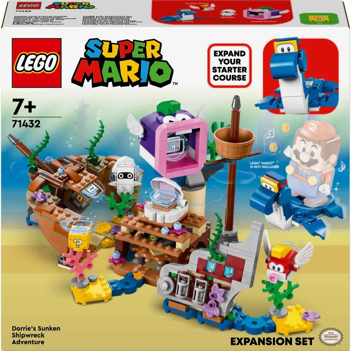 71432 LEGO Super Mario Dorries skibsvrags-eventyr udvidelsessæt