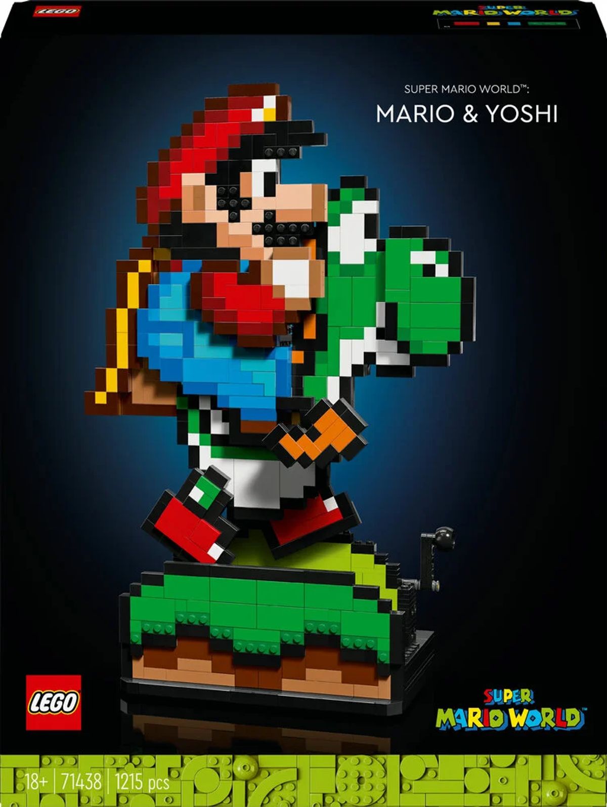 71438 LEGO Super Mario World&trade;: Mario og Yoshi