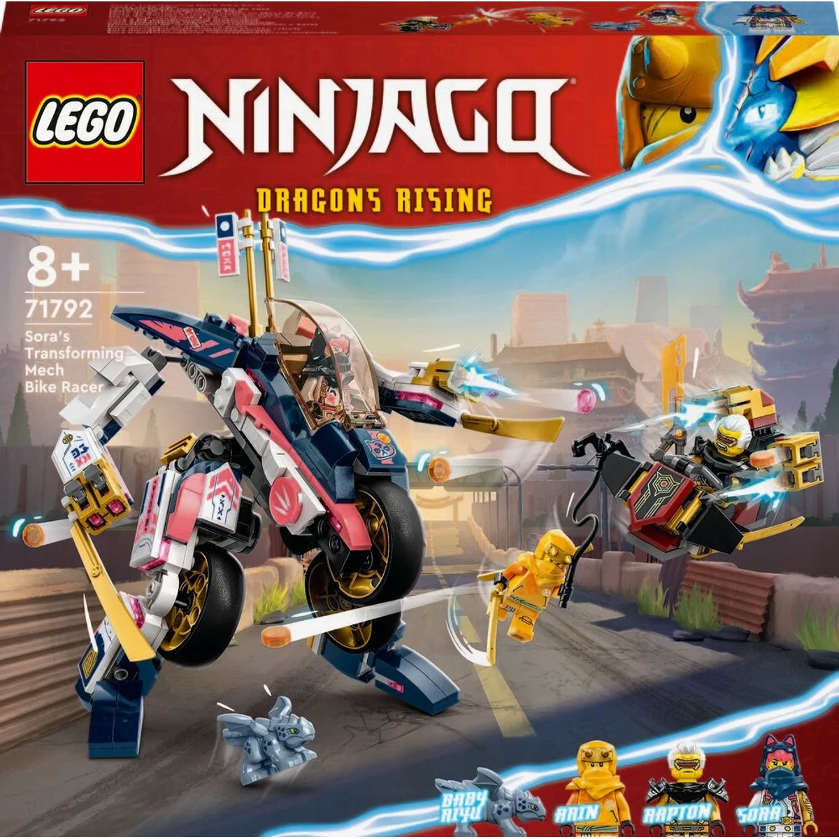 71792 LEGO Ninjago Soras forvandlings-mech-motorcykel