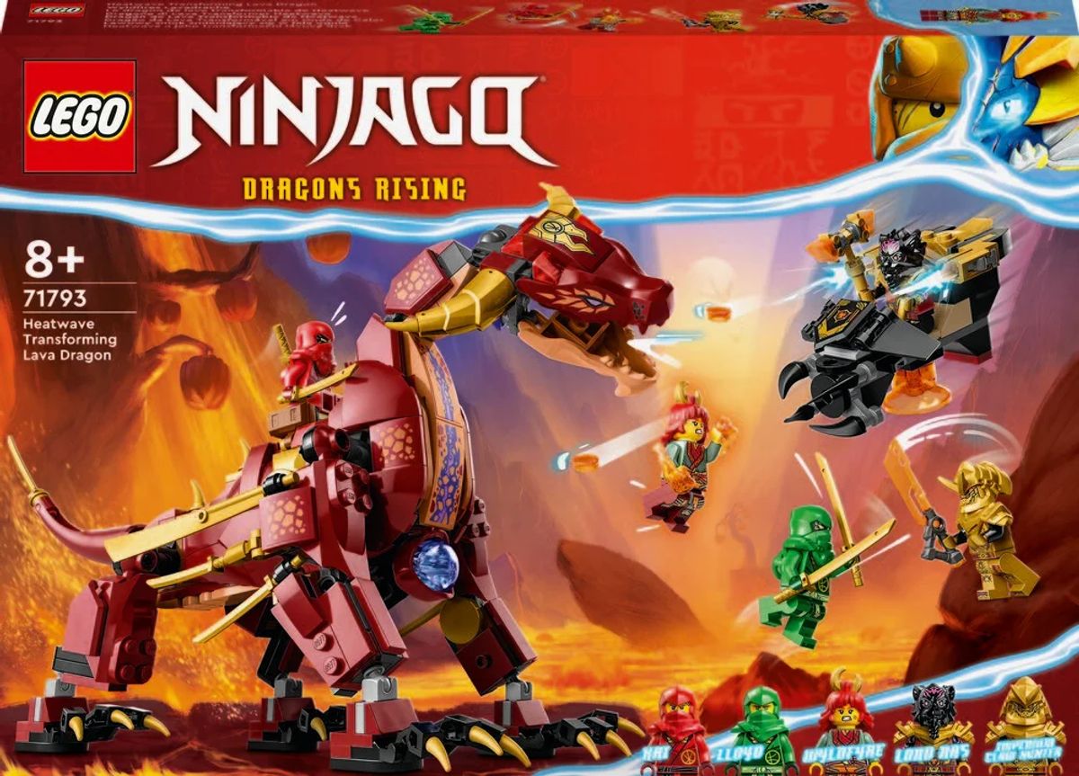 71793 LEGO Ninjago Heatwaves forvandlings-lavadrage