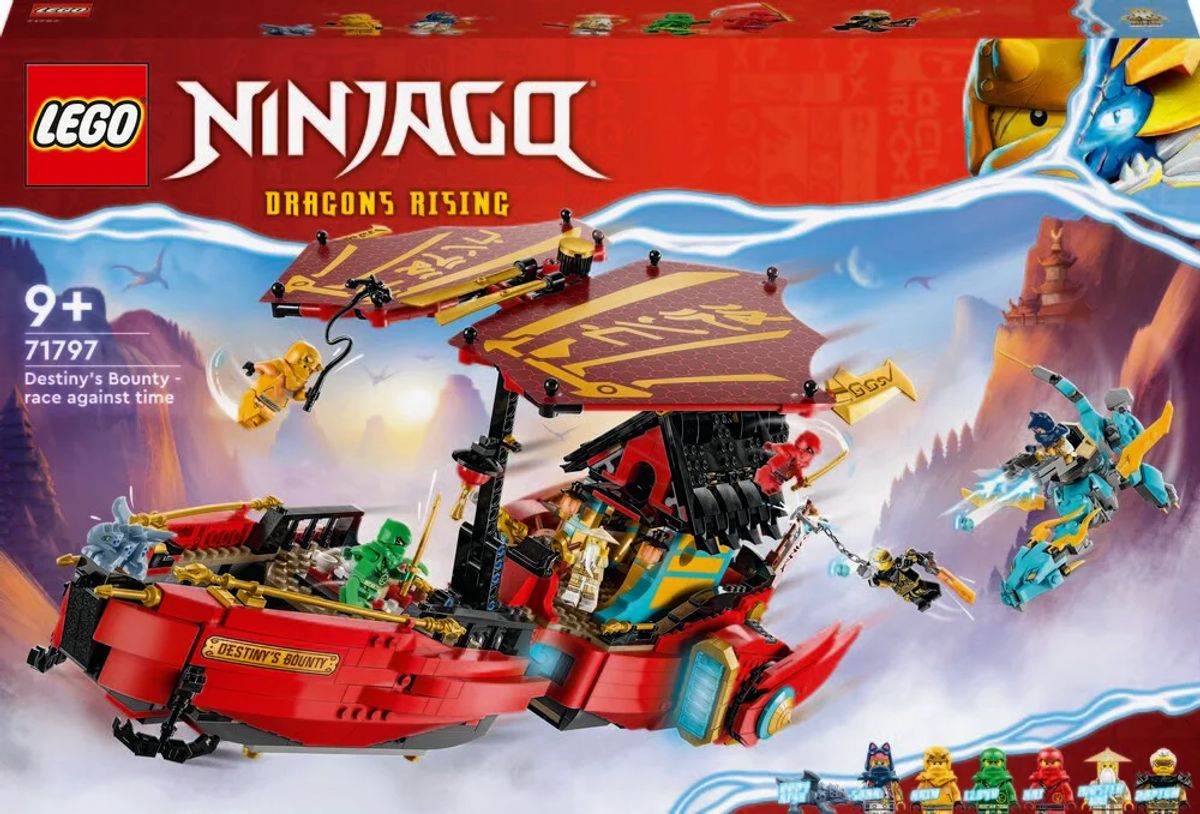 71797 LEGO Ninjago Skæbnebåden - kapløb med tiden