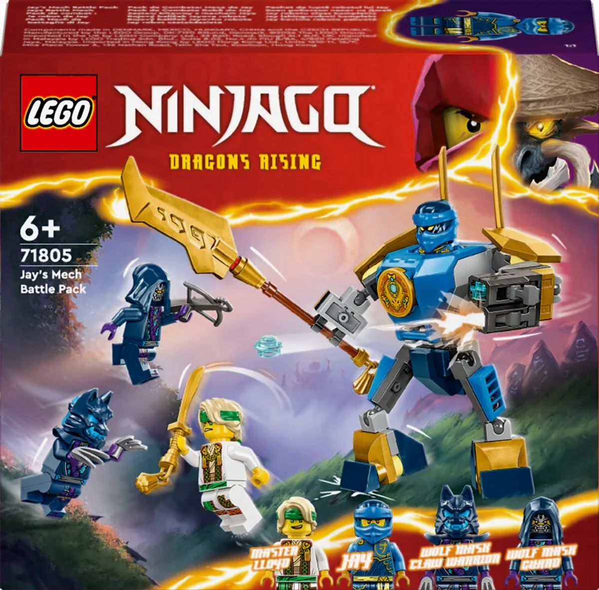 71805 LEGO Ninjago Jays robot-kamppakke