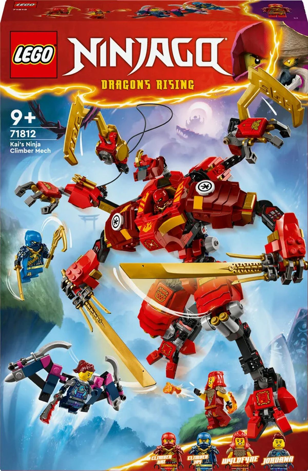 71812 LEGO Ninjago Kais ninja-klatrerobot