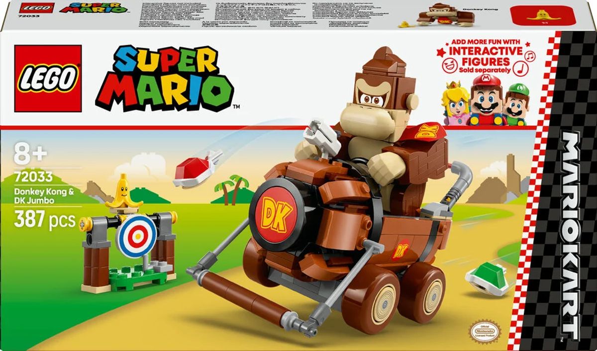 72033 Super Mario Mario Kart&trade; Donkey Kong og DK Jumbo