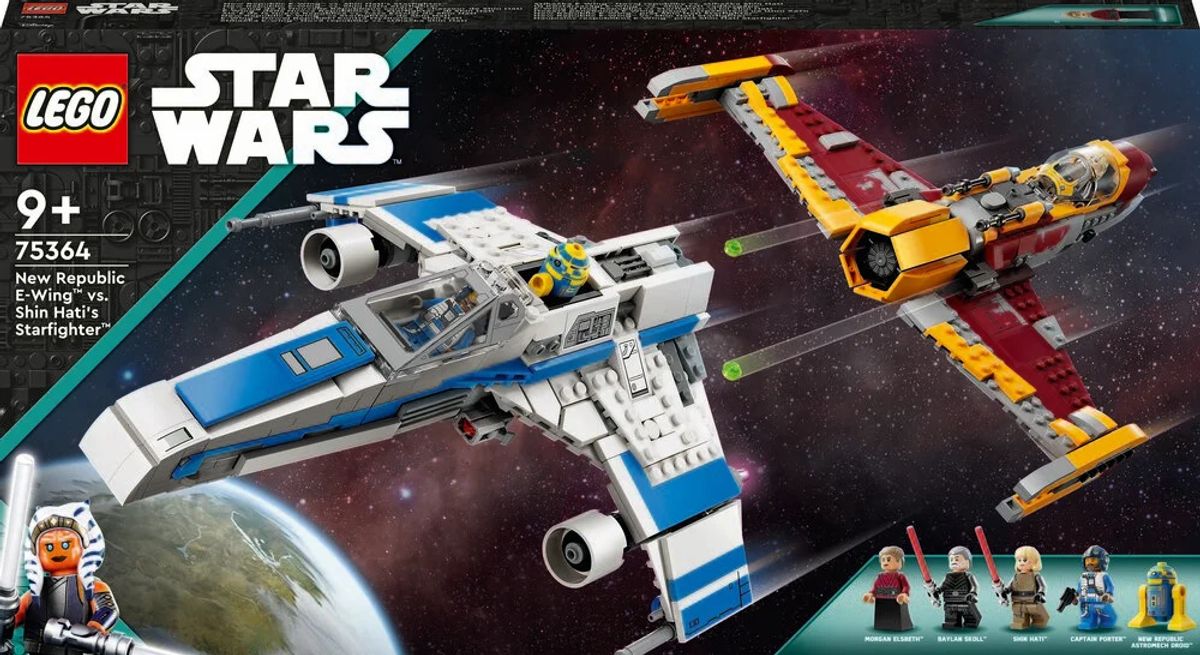 75364 LEGO Star Wars&trade; Den Ny Republiks E-wing&trade; mod Shin Hatis&trade; stjernejager