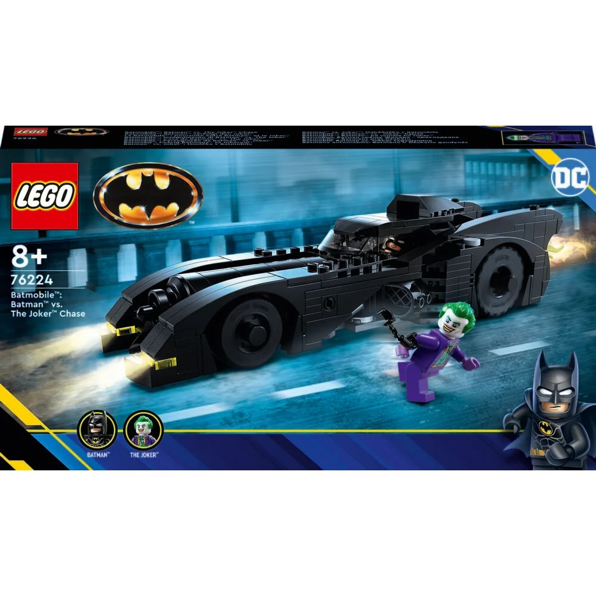 76224 LEGO Super Heroes DC Batmobile&trade;: Batmans&trade; jagt på Jokeren