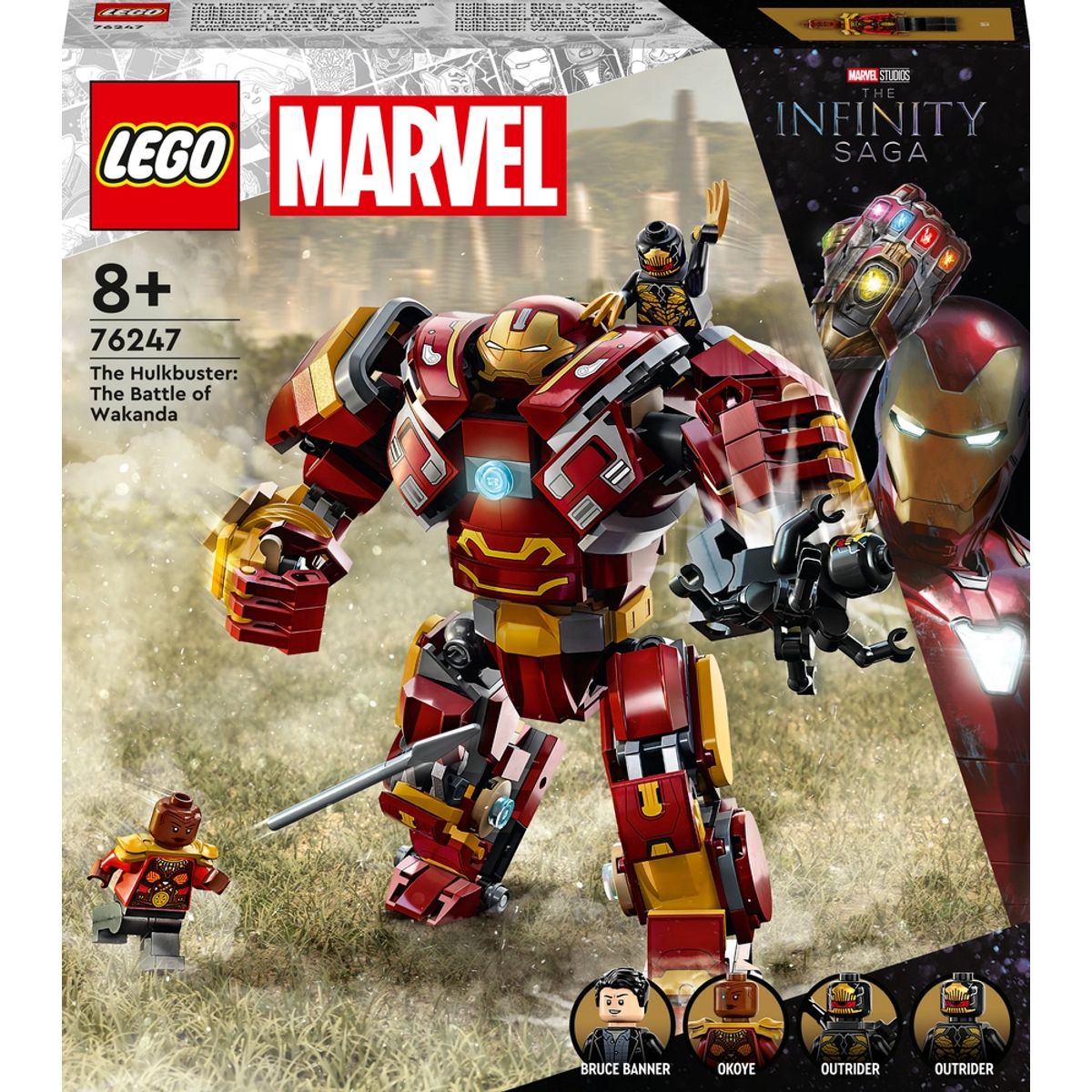 76247 LEGO Super Heroes Hulkbuster: Slaget om Wakanda