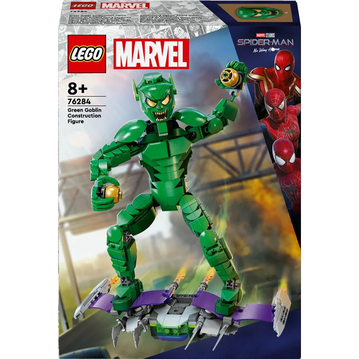 76284 LEGO Super Heroes Marvel Byg selv-figur af Green Goblin