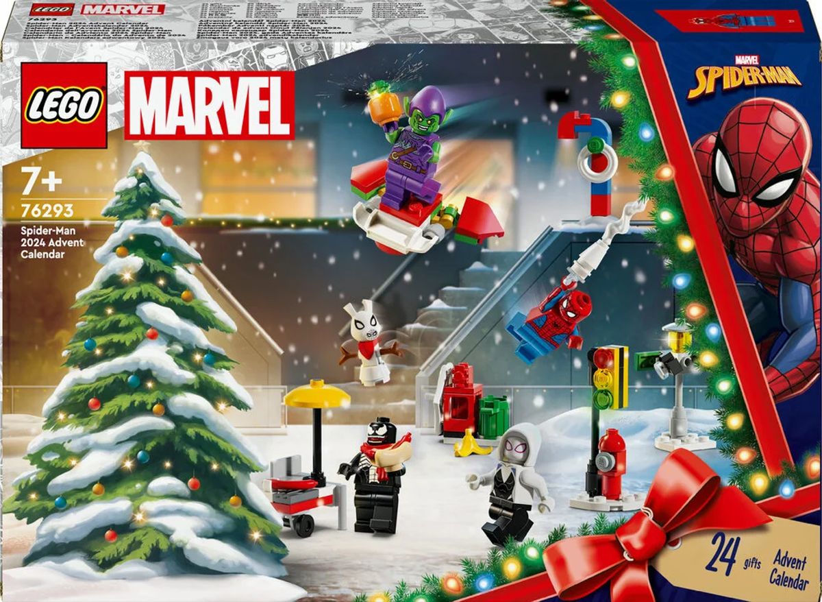 76293 LEGO Super Heroes Marvel Spider-Man julekalender 2024