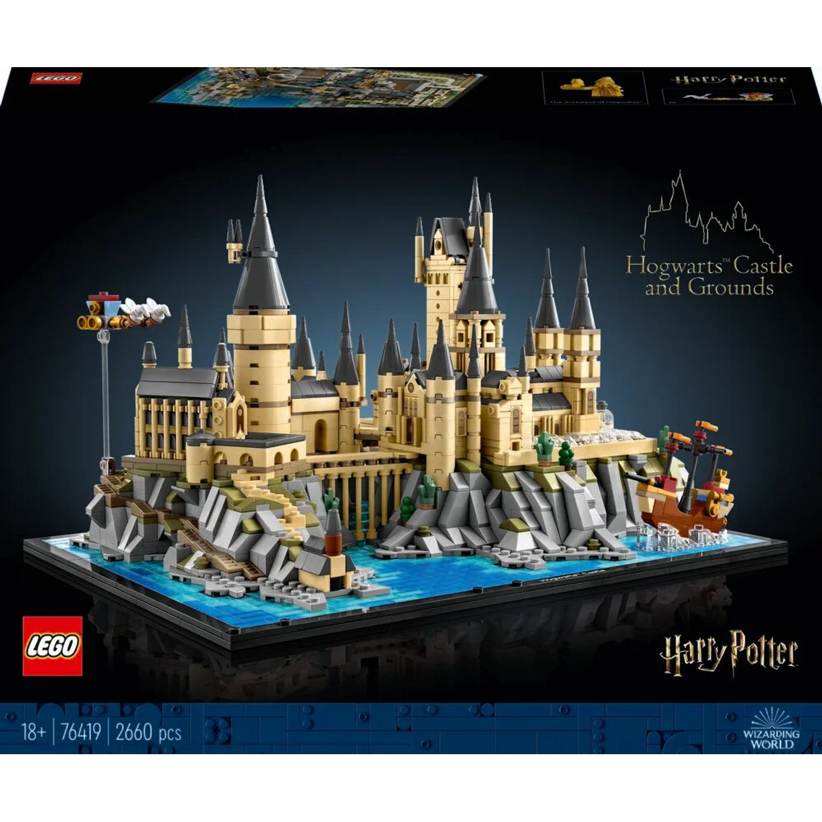 76419 LEGO Harry Potterâ¢ Hogwarts-Slottet og omgivelser