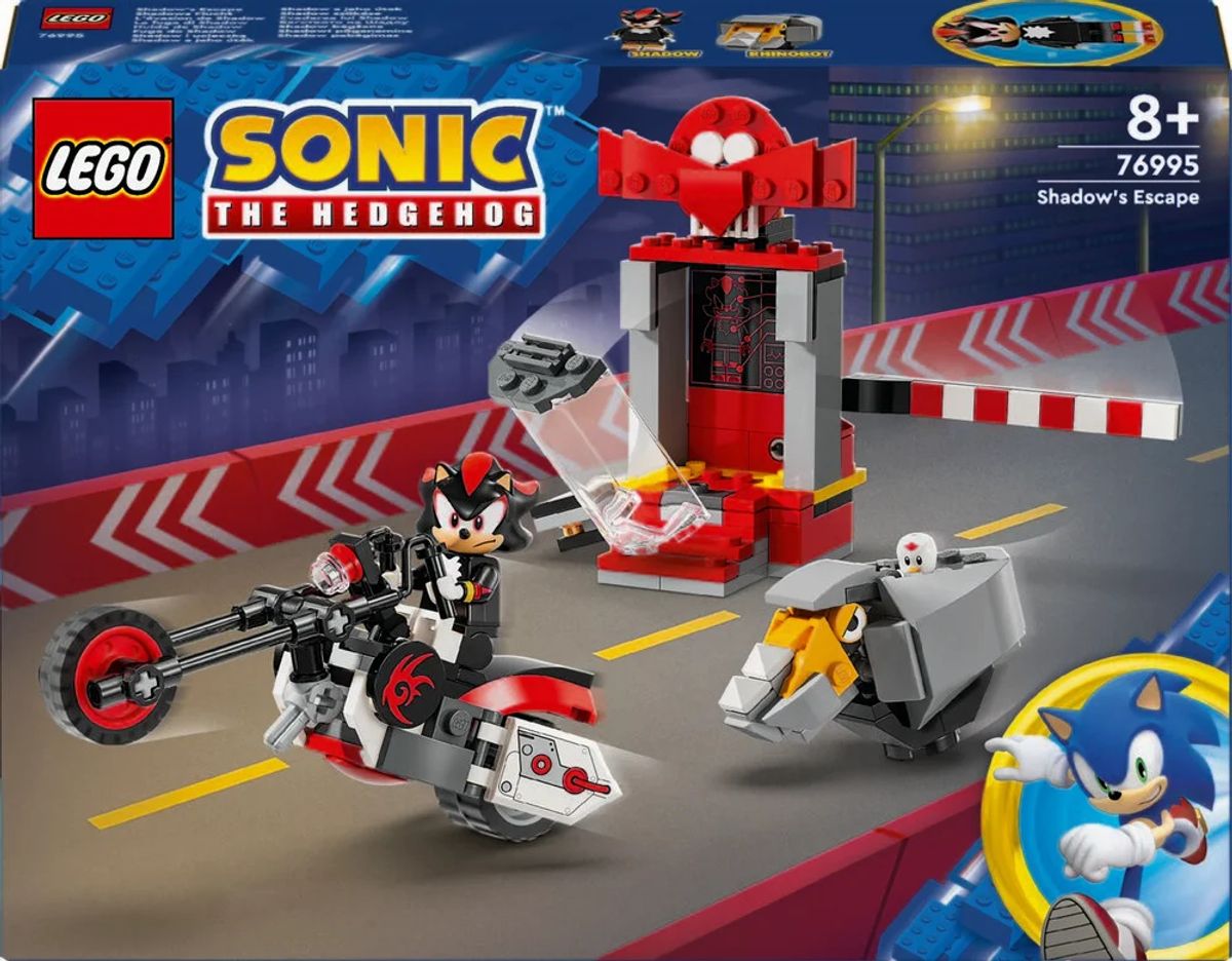 76995 LEGO Sonic Shadow The Hedgehogs Flugt