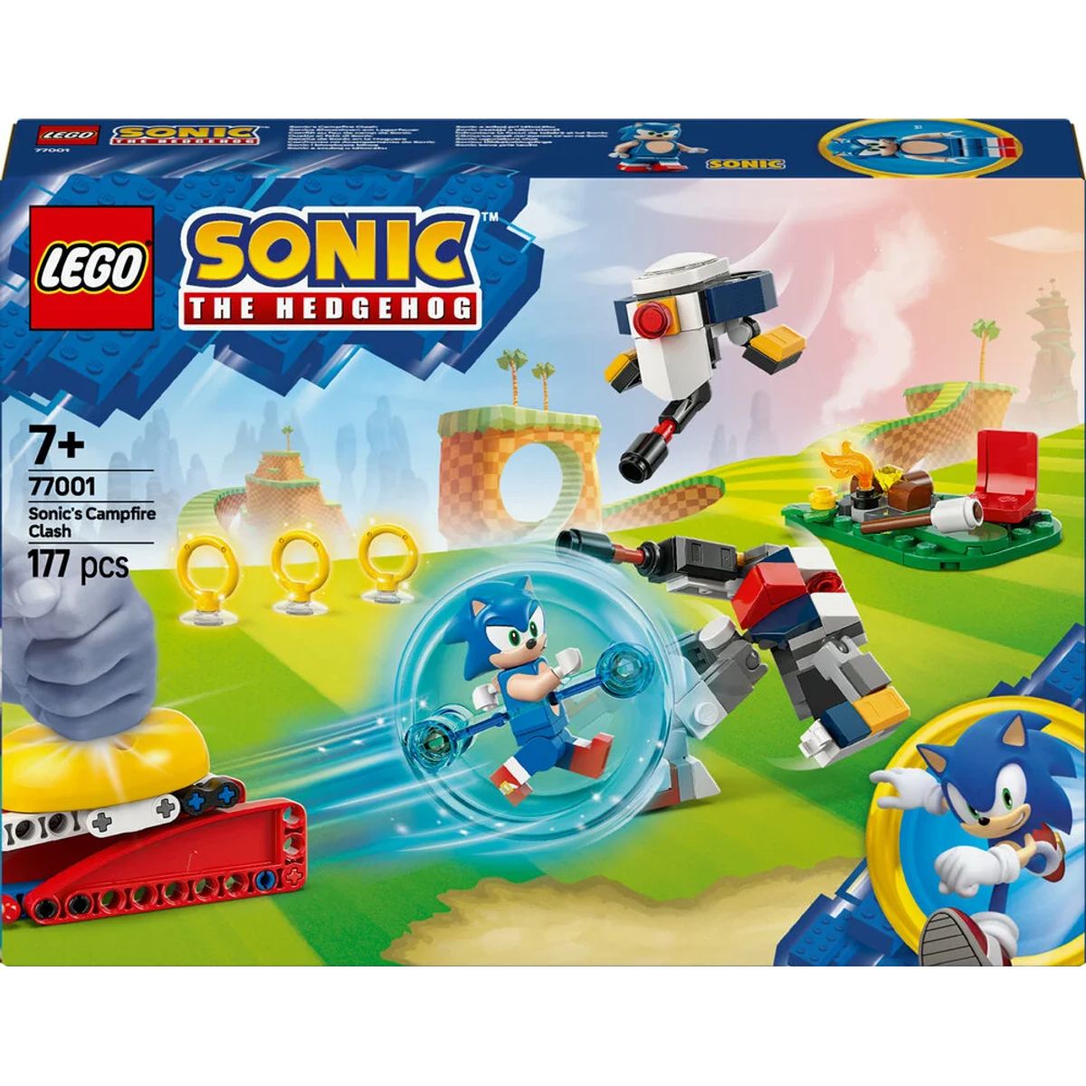 77001 Sonic Sonics bålkamp