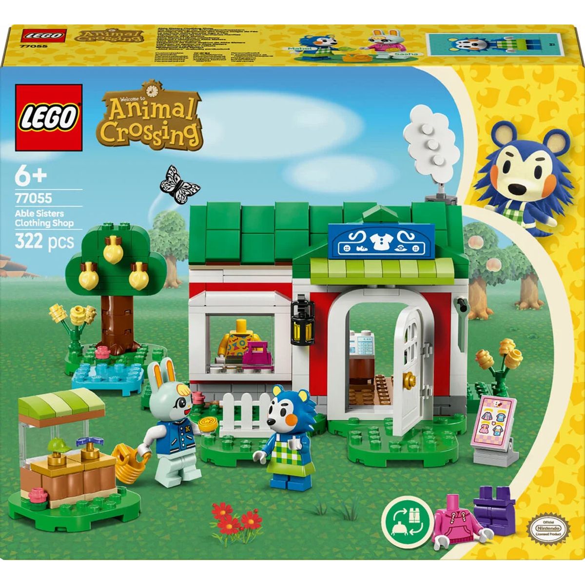 77055 Animal Crossing Tøjbutikken Able Sisters