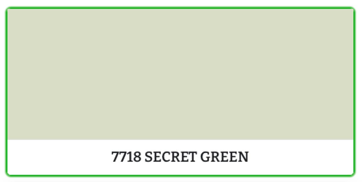 7718 - SECRET GREEN - 2.7 L - Maling