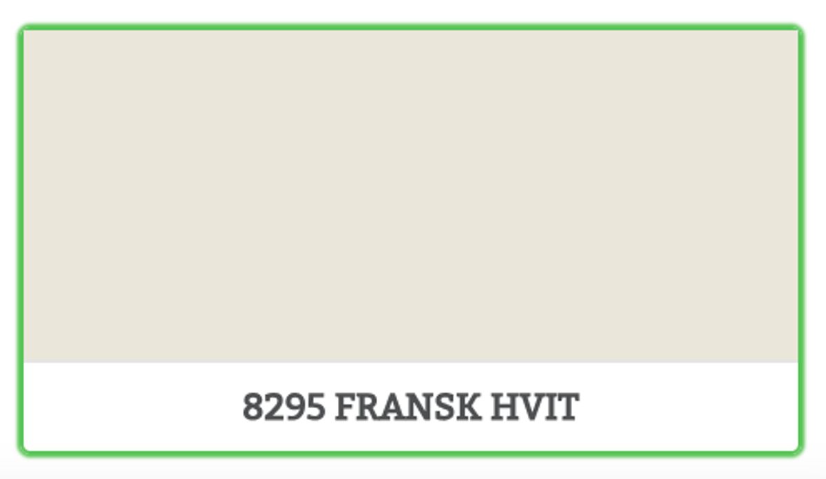 8295 - FRANSK HVIT - 0.68 L - Maling