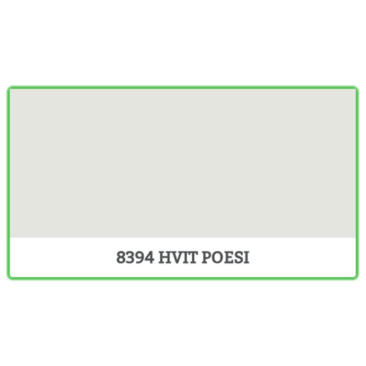 8394 - HVIT POESI - 2.7 L - Maling