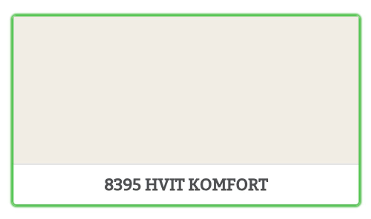 8395 - HVIT KOMFORT - 0.68 L - Maling