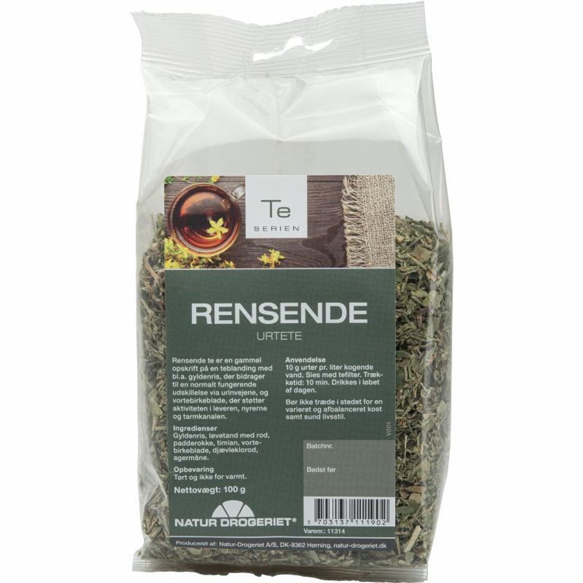 8414 Rensende te - 100 gram