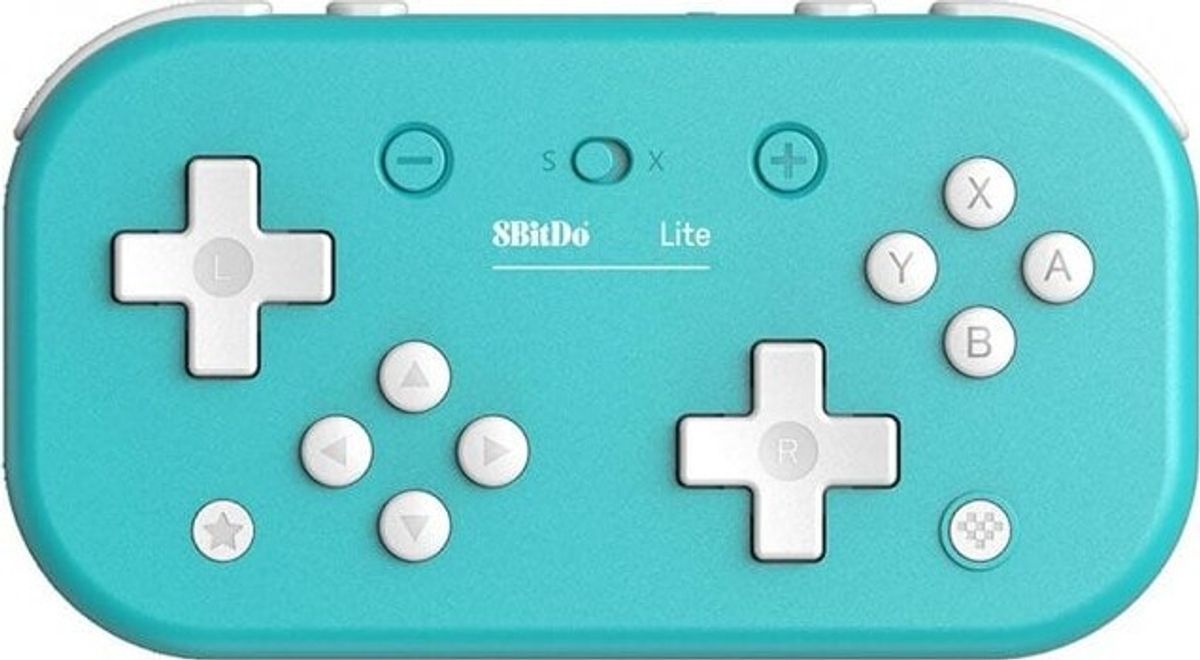 8bitdo Lite - Trådløs Bluetooth Gamepad Med Usb-c - Turkisblå