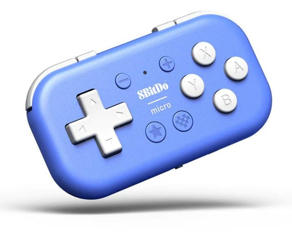 8BitDo Micro Bluetooth Gamepad - Blå