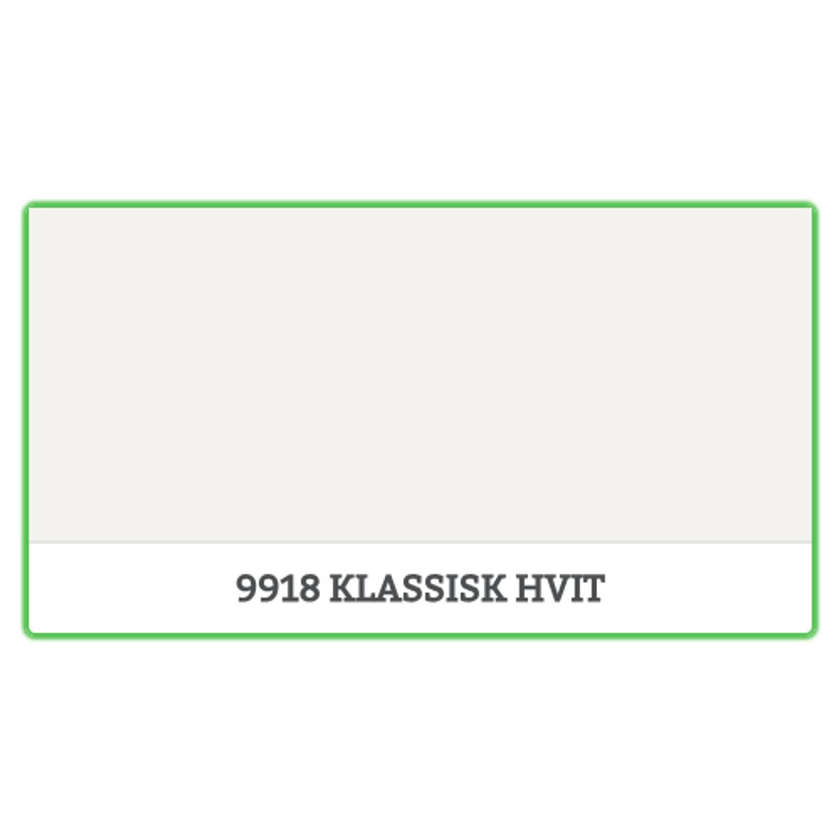 9918 - KLASSISK HVID - 0.68 L - Maling