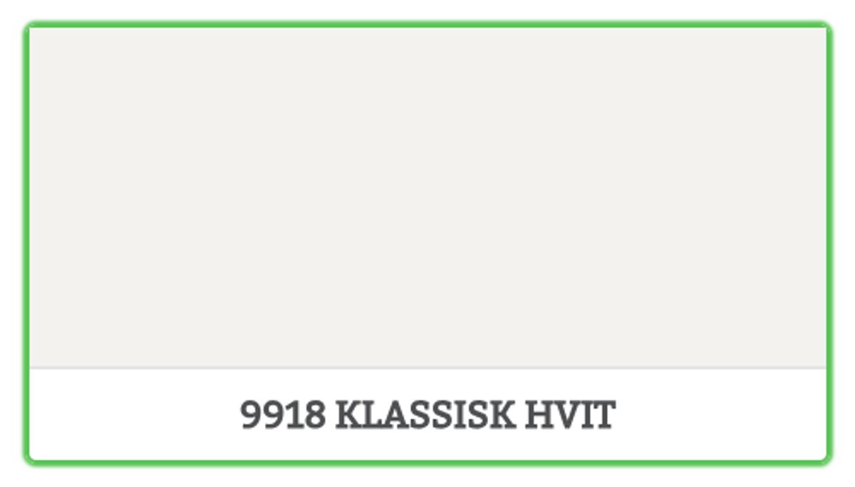 9918 - KLASSISK HVID - 0.68 L - Maling