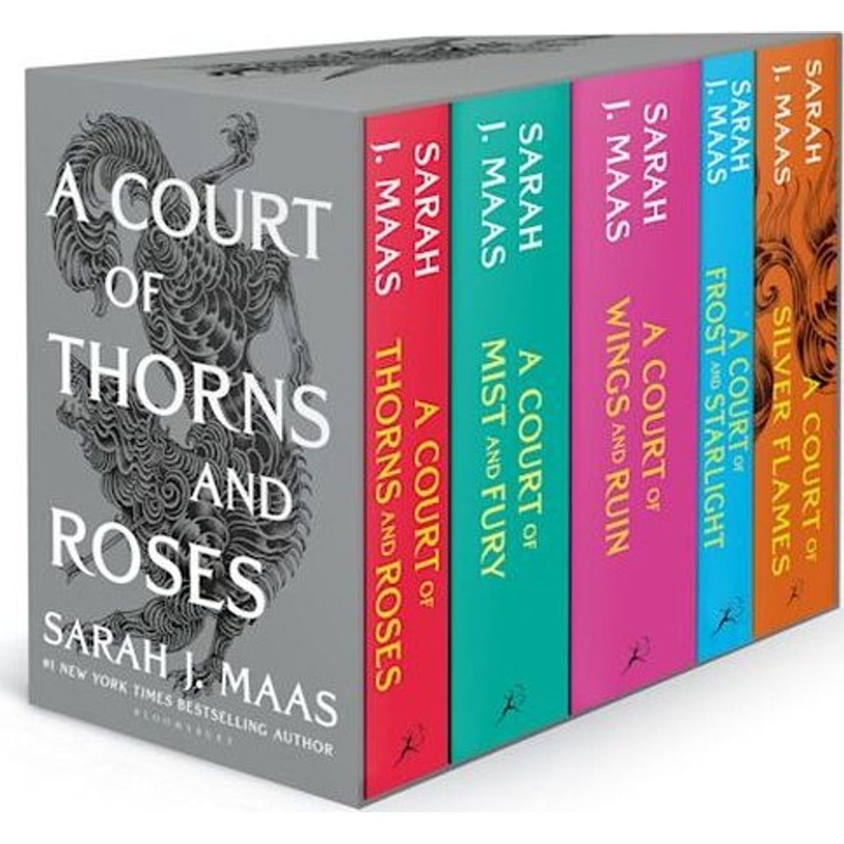 A Court Of Thorns And Roses Box Set - Vol. 1-5 - Sarah J. Maas - English Book