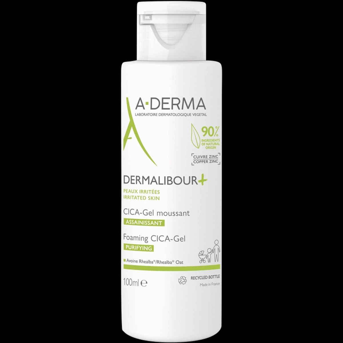 A-DERMA Dermalibour+ Foaming Cica-Gel 100 ml