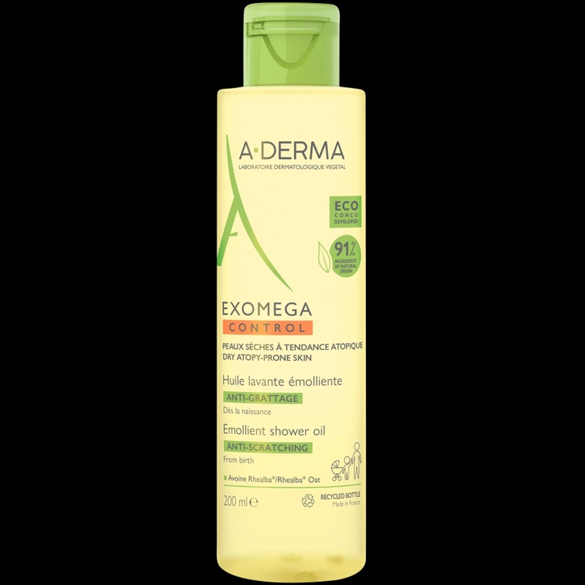 A-DERMA Exomega Control Shower Oil 200 ml