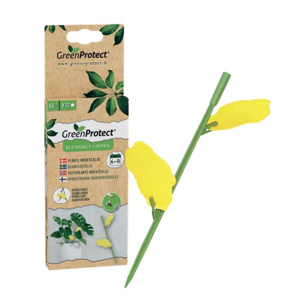 A Green Way Green Protect Plante Insektfælde, 1pk