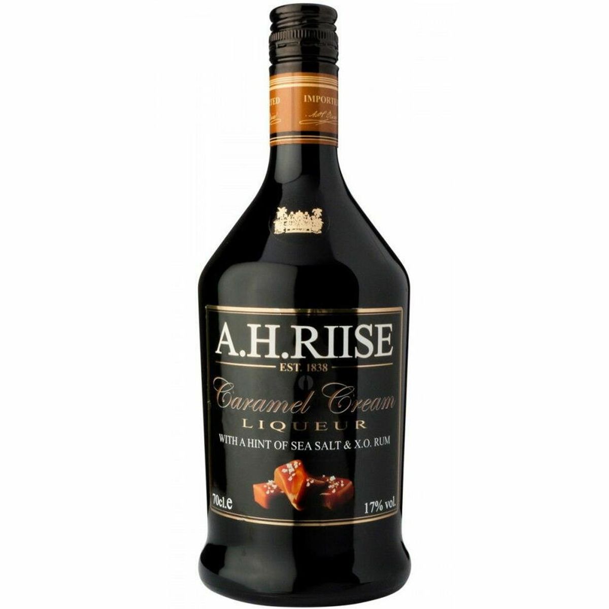 A.H. Riise Caramel Rom Cream Liqueur Fl 70