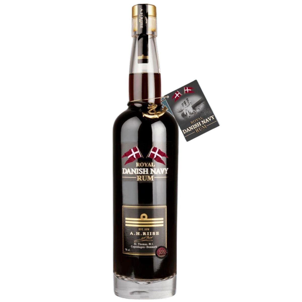 A.H. Riise "Navy Strength" Rum Fl 70