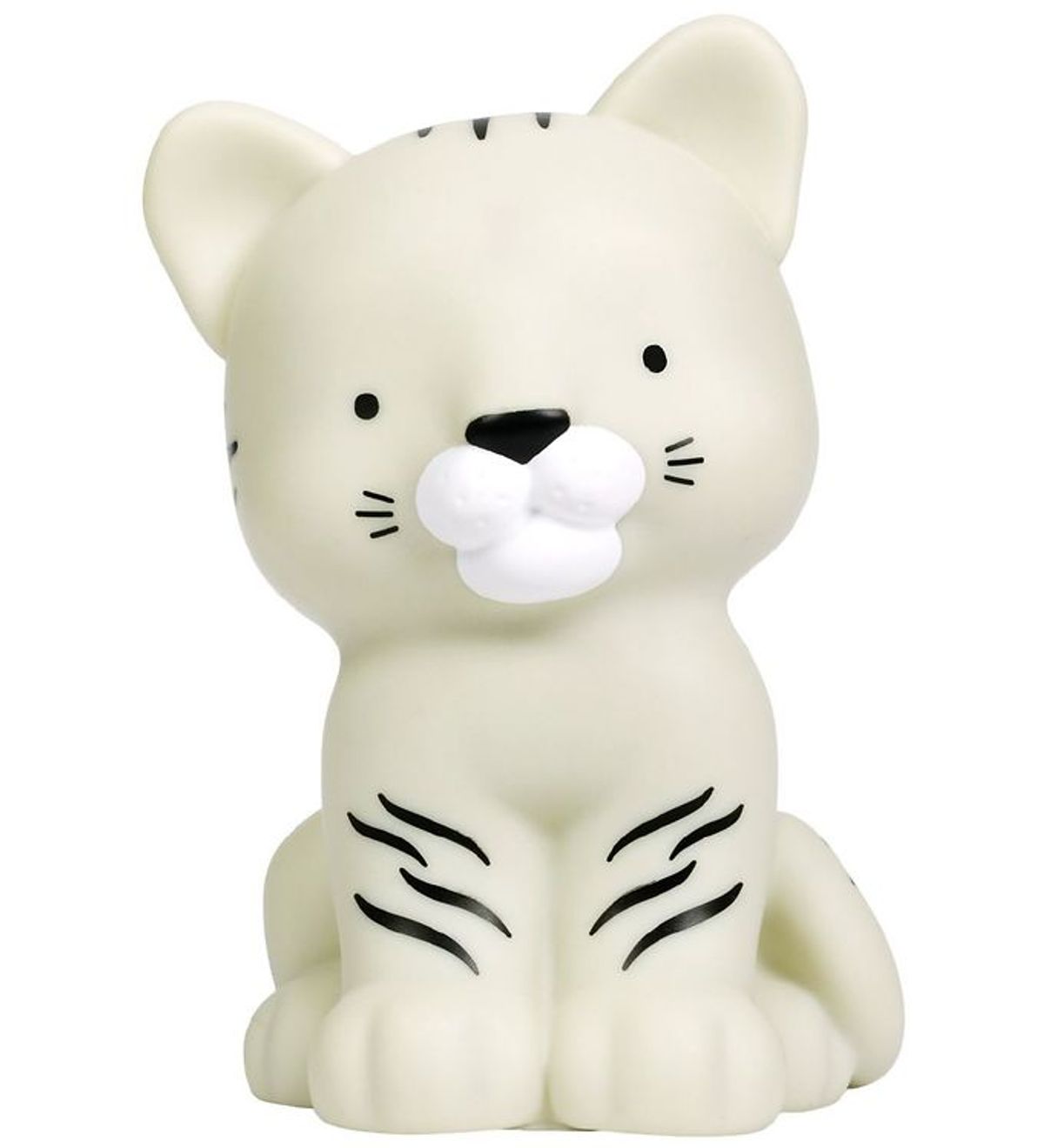 A Little Lovely Company Natlampe - 9,7x14 cm - White Tiger -