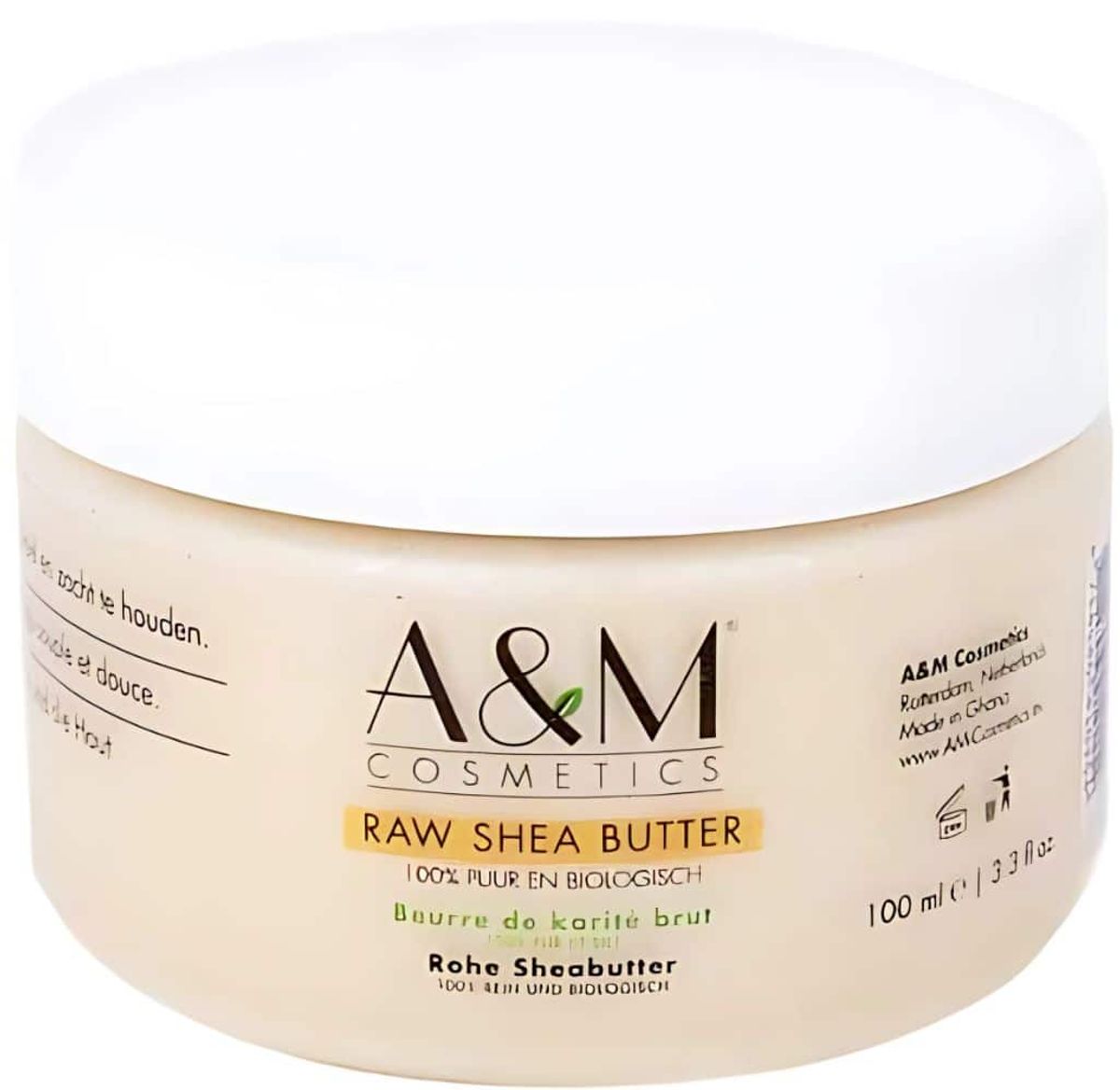 A&M Cosmetics Raw Shea Butter 100 ml